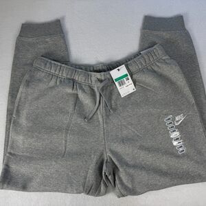 Nike Women’s Sportswear Club Fleece Joggers Gray Size XL DQ5191-063 NWT